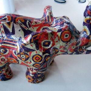 Decoupage techniek (Pimpen)